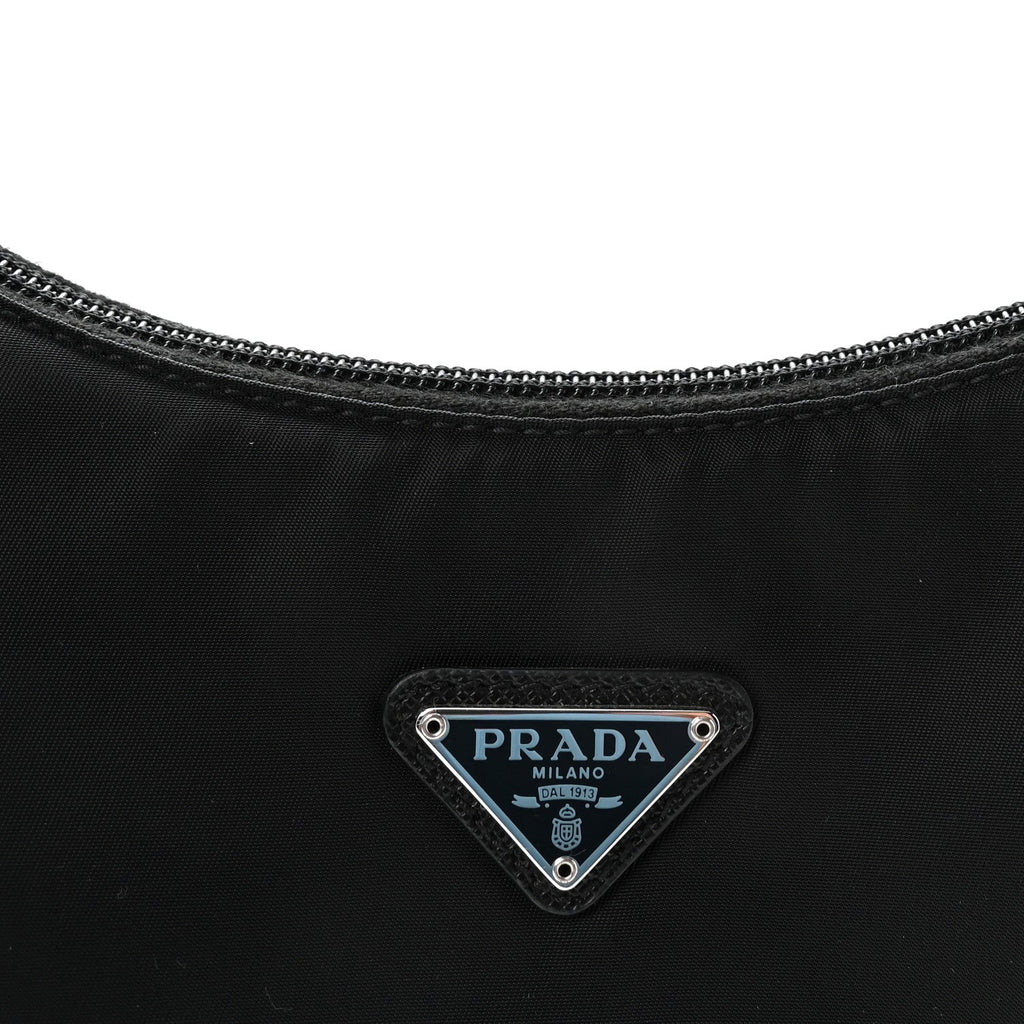 Tessuto Nylon Mini Re-Edition 2000 Bag Black