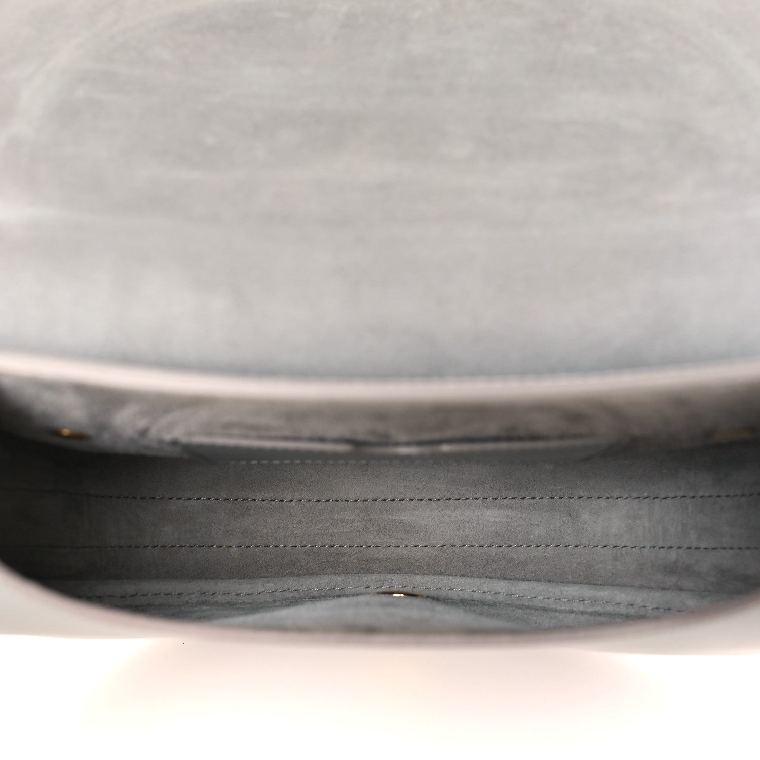 Box Calfskin Medium Bobby Flap Gray