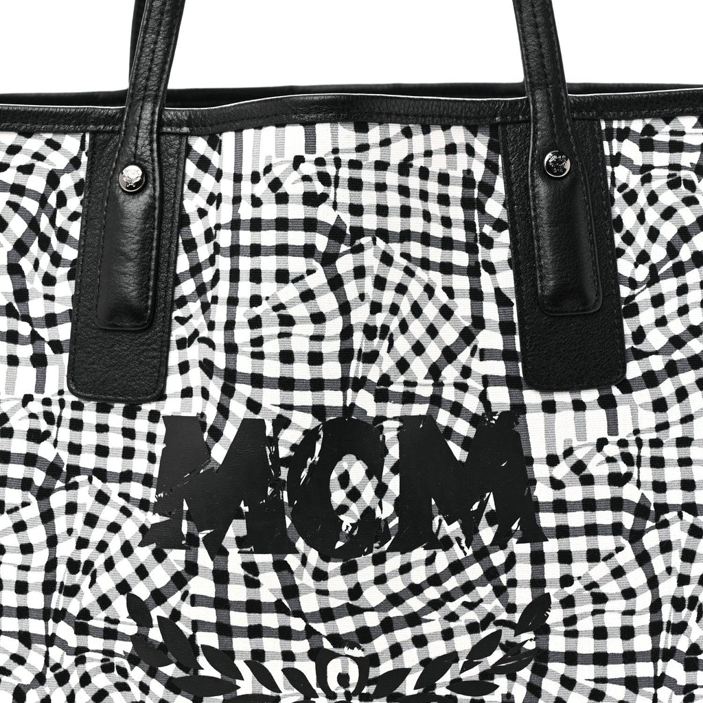 Visetos Medium Liz Reversible Shopper Tote Black