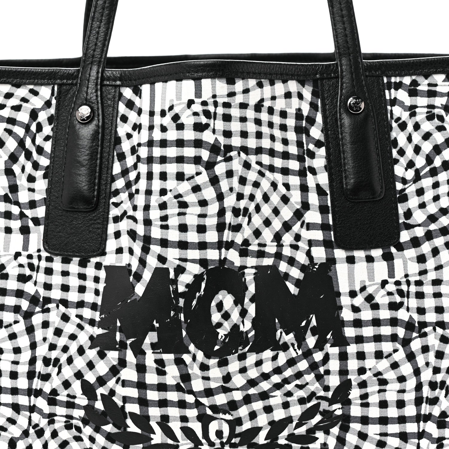 Visetos Medium Liz Reversible Shopper Tote Black
