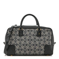 Jacquard Anagram Calfskin Amazona 28 Black Navy