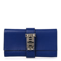 Chevre Mysore Medor 23 Clutch Bleu Hydra Electric Blue