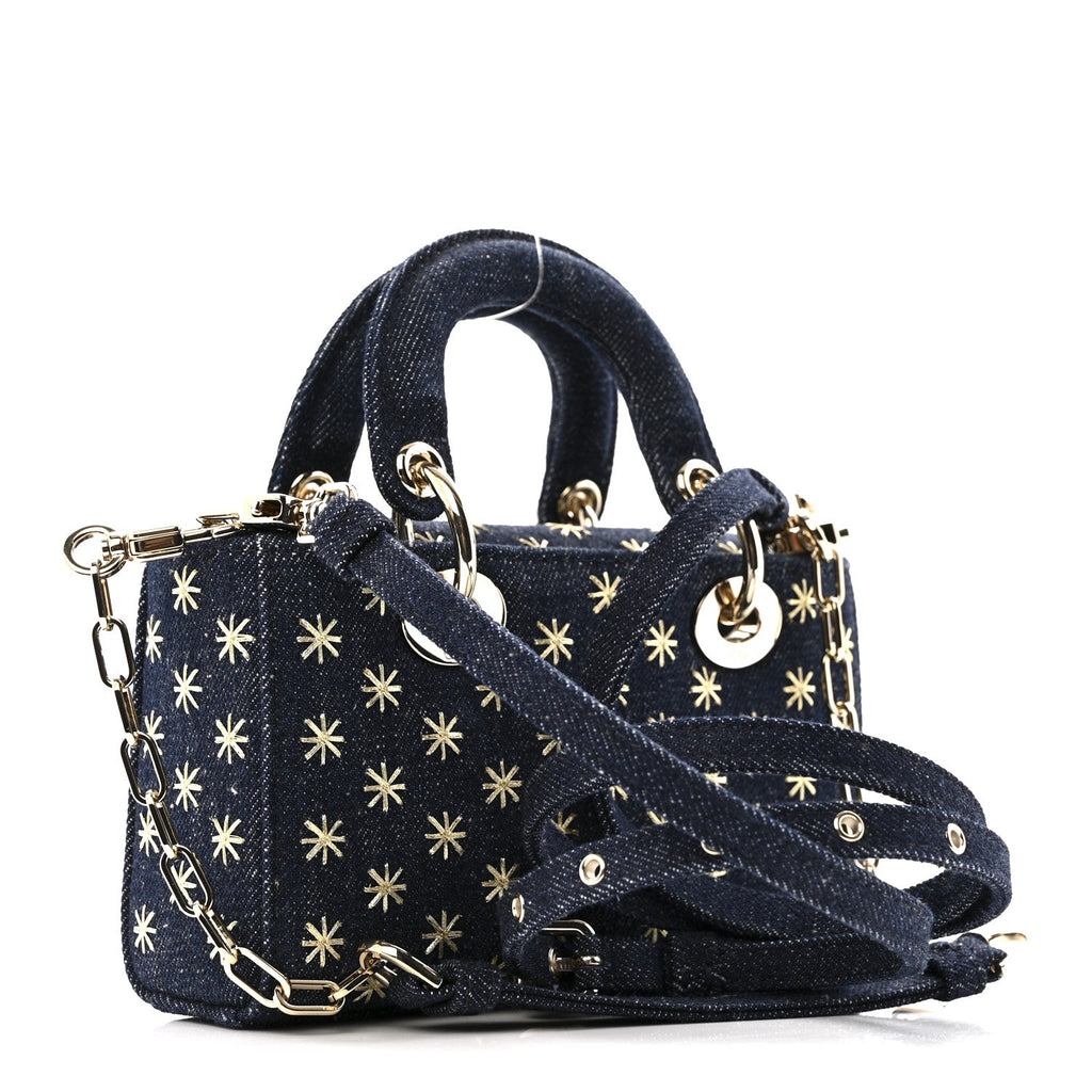 Denim Embroidered Star Lady D-Joy Blue