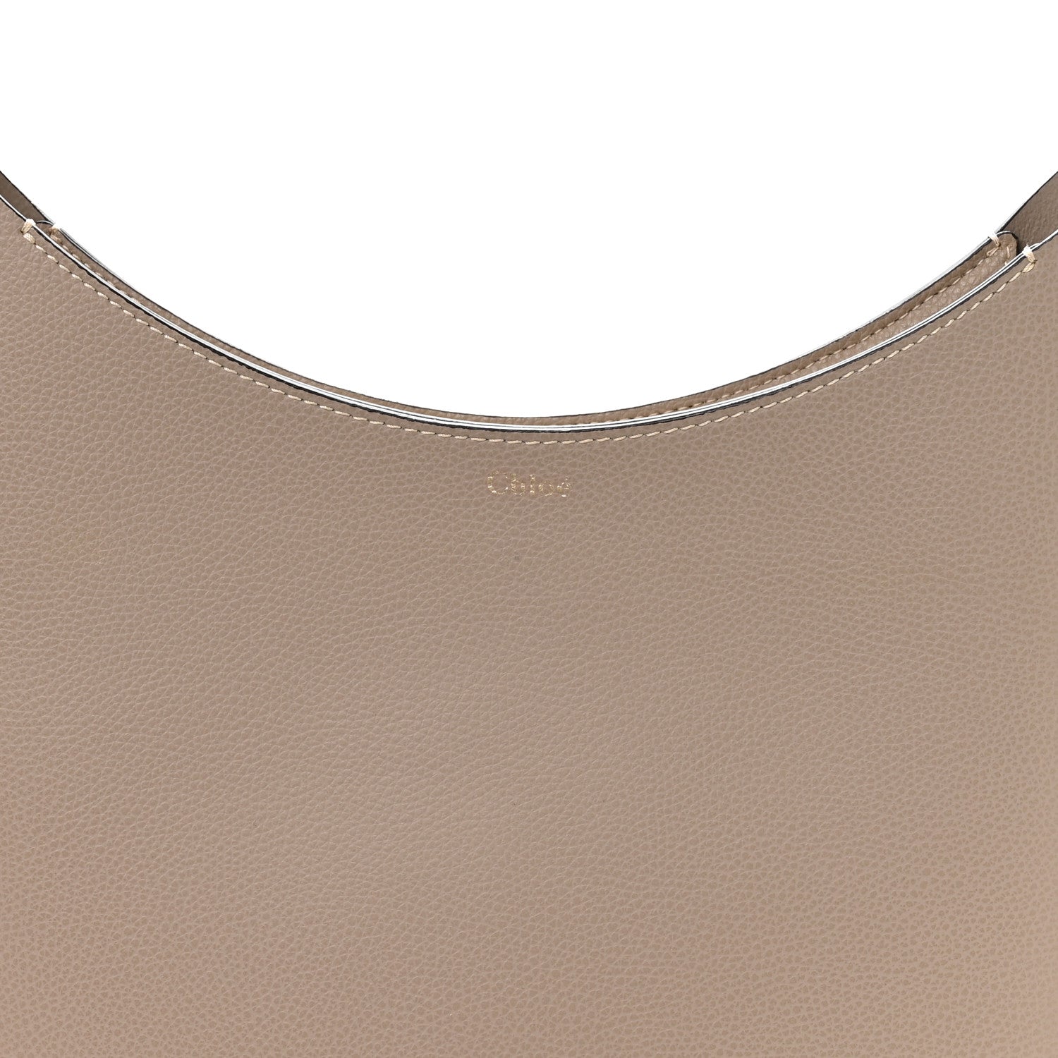 Small Grain Smooth Calfskin Medium Darryl Hobo Motty Grey