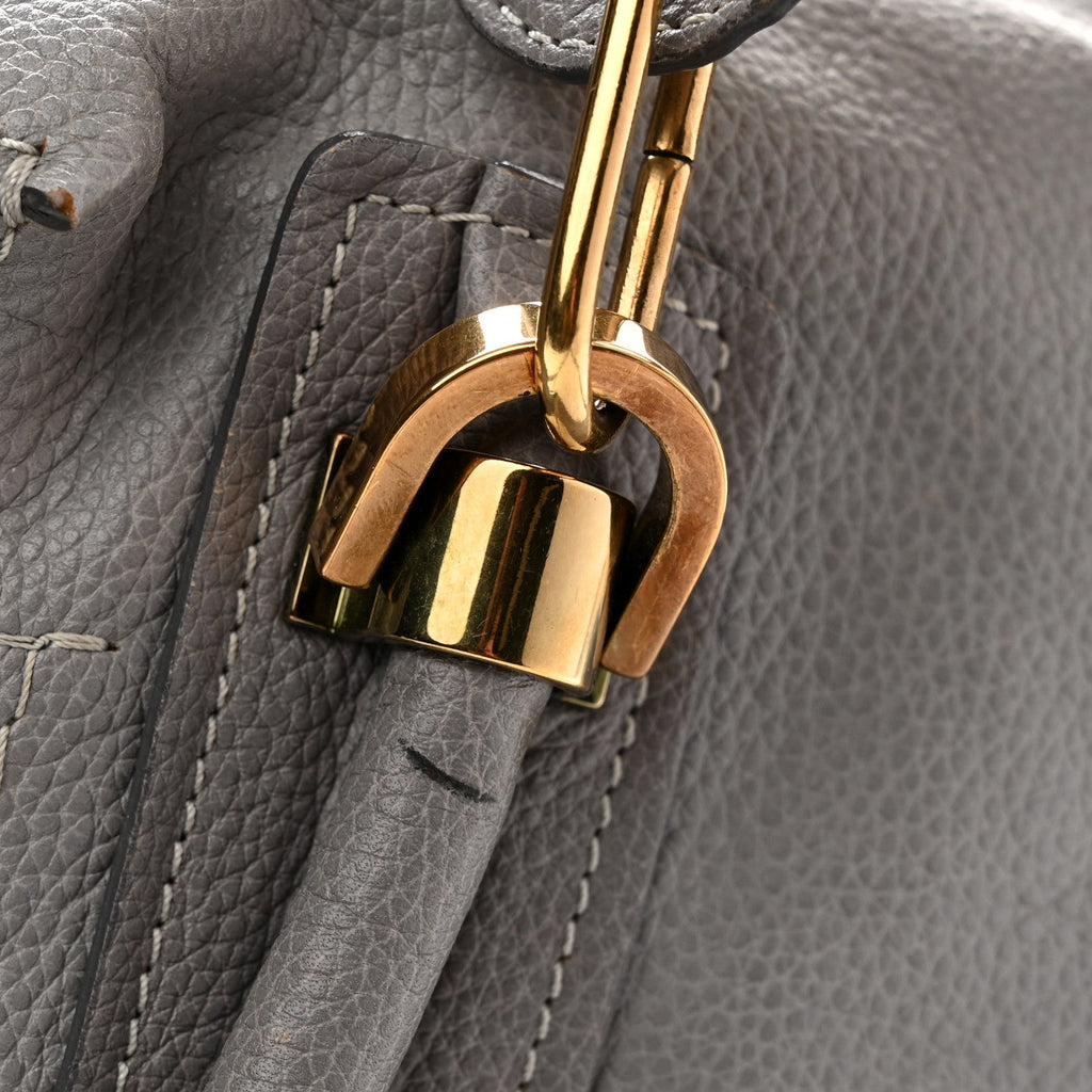 Calfskin Medium Paraty Cashmere Grey