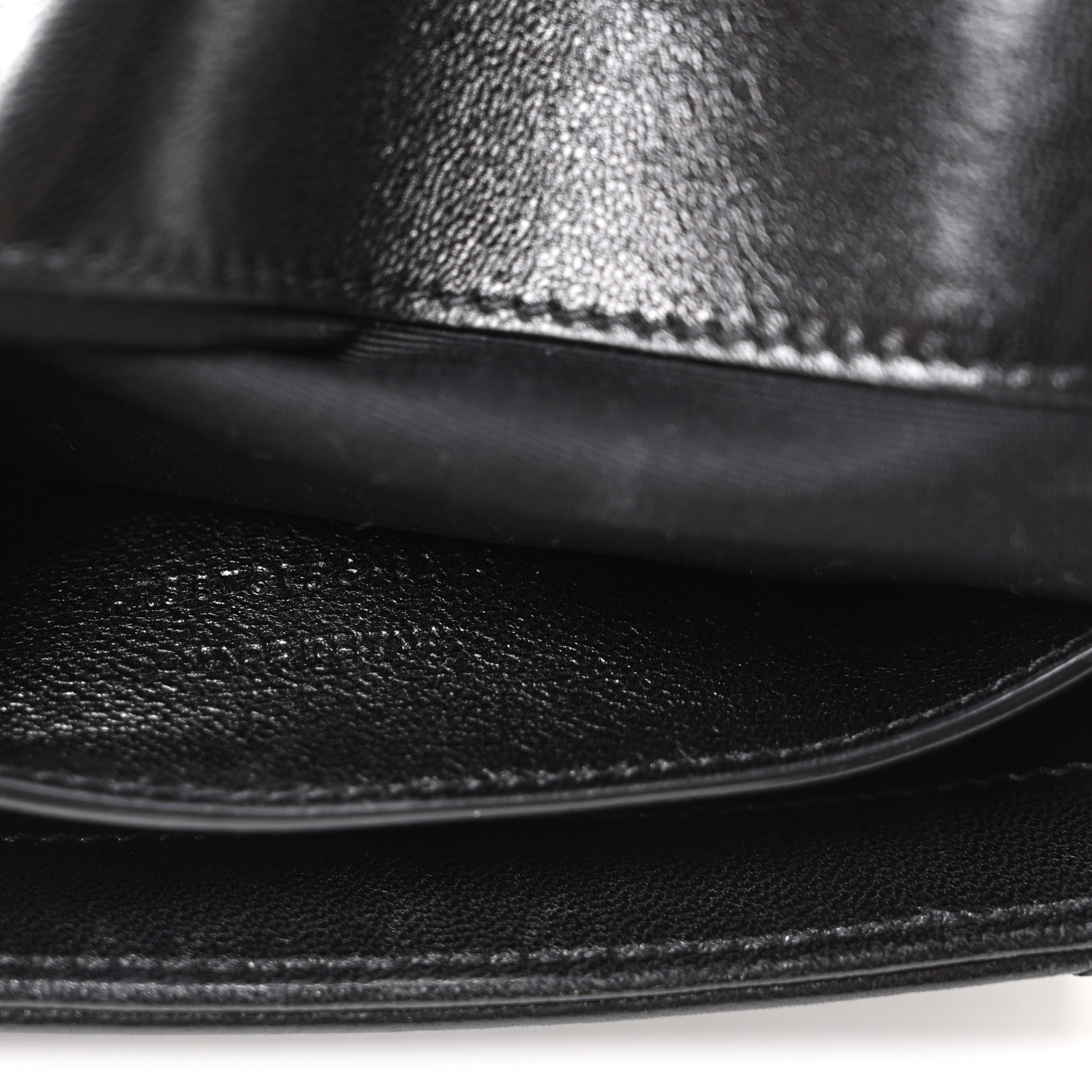 Lambskin Quilted Monogram Toy Loulou Crossbody Bag Black