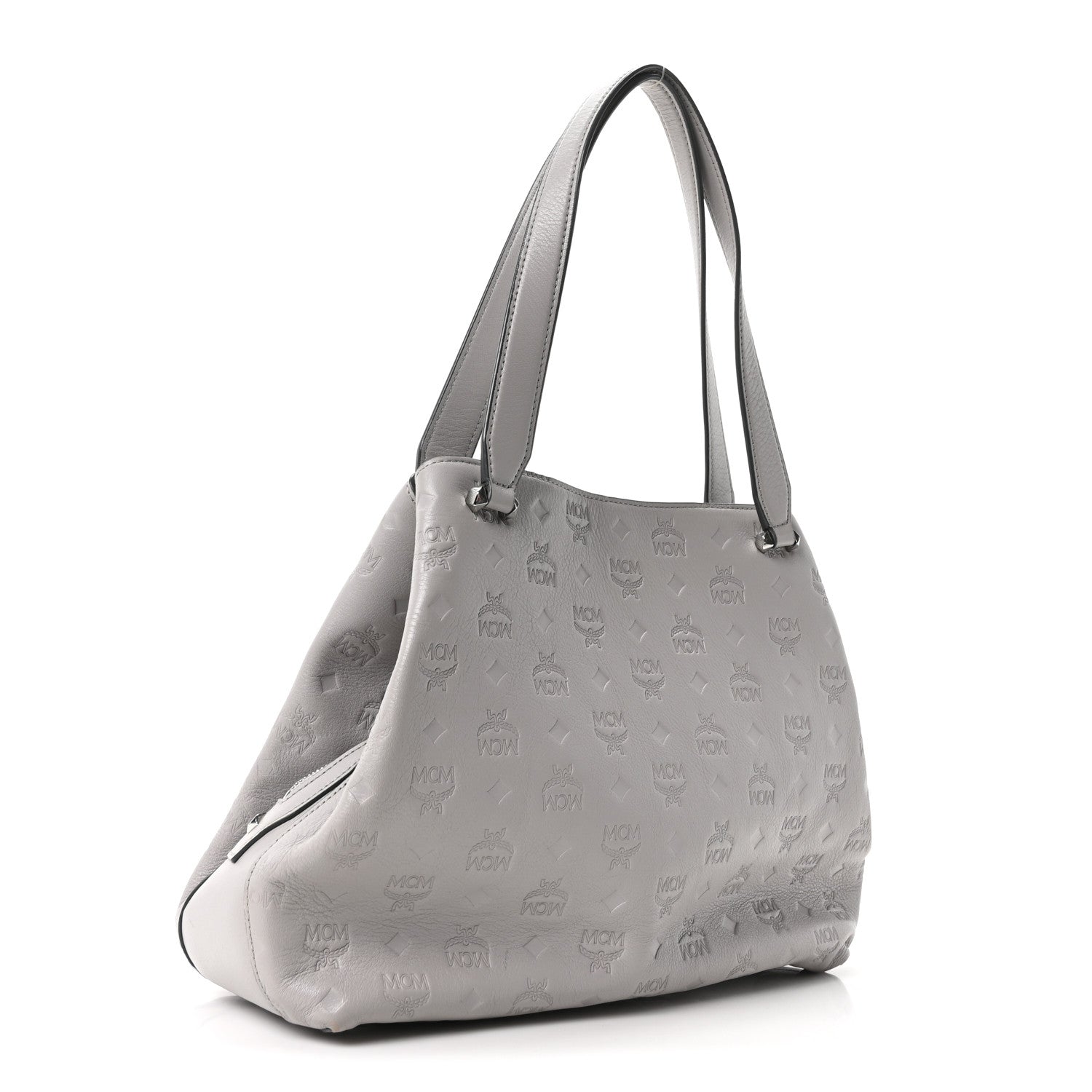 Calfskin Ottomar Monogram Essential Hobo Dove
