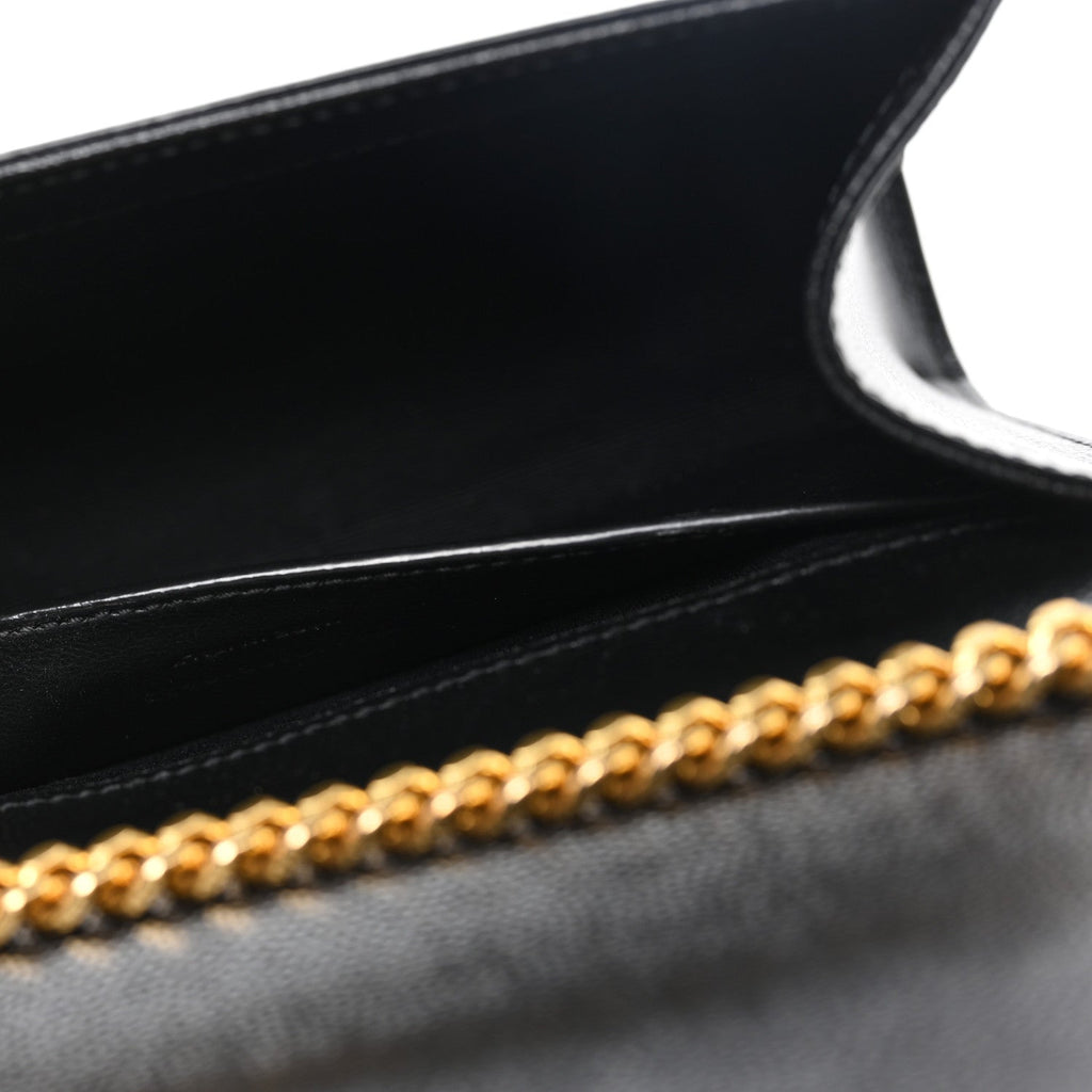 Grain De Poudre Small Monogram Kate Satchel Black