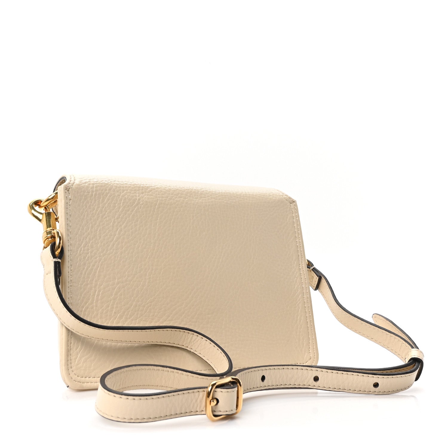 Calfskin Mini Cape Crossbody Sweet Beige