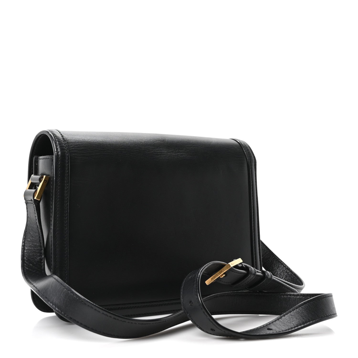 Box Calfskin Monogram Medium Solferino Satchel Black