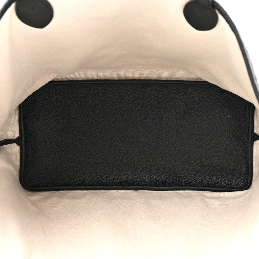 Monogram Jumbo GG Calfskin Web Large Shopping Tote Black