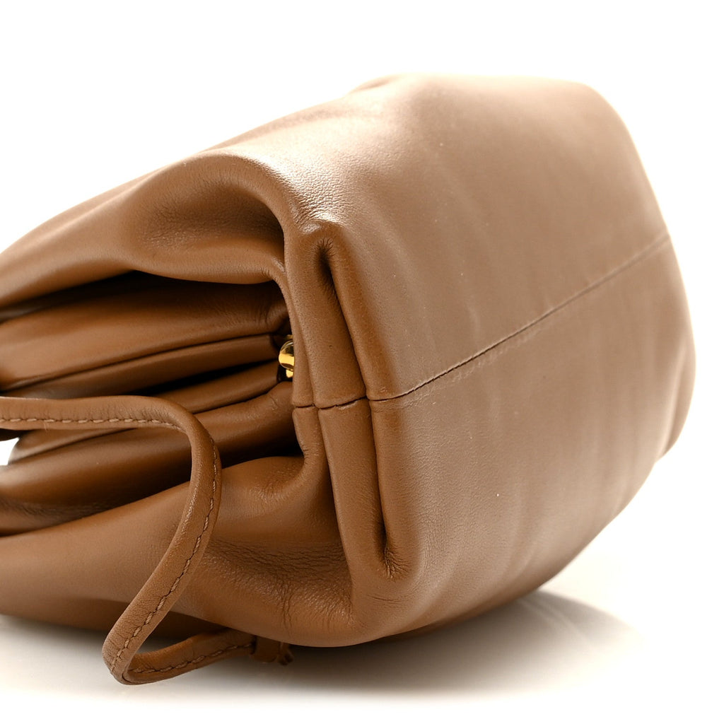 Butter Calfskin The Mini Pouch Camel