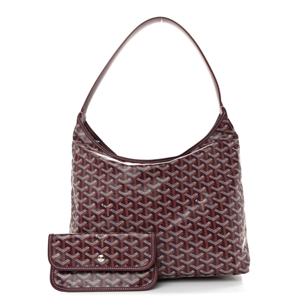 Goyardine Boheme Hobo Burgundy