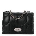 Nappa Pillow Quilted Little Softie Bag Black