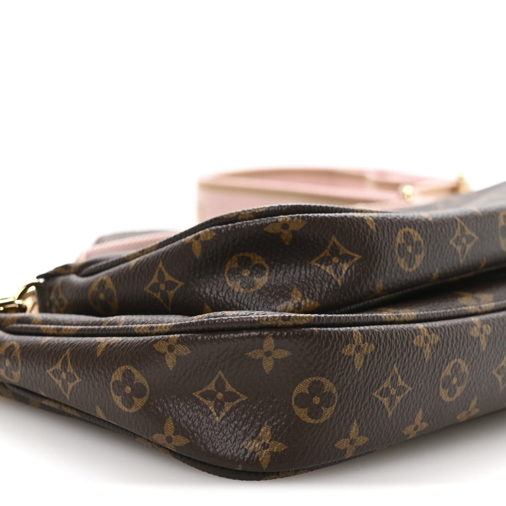 Monogram Multi Pochette Accessories Rose Clair