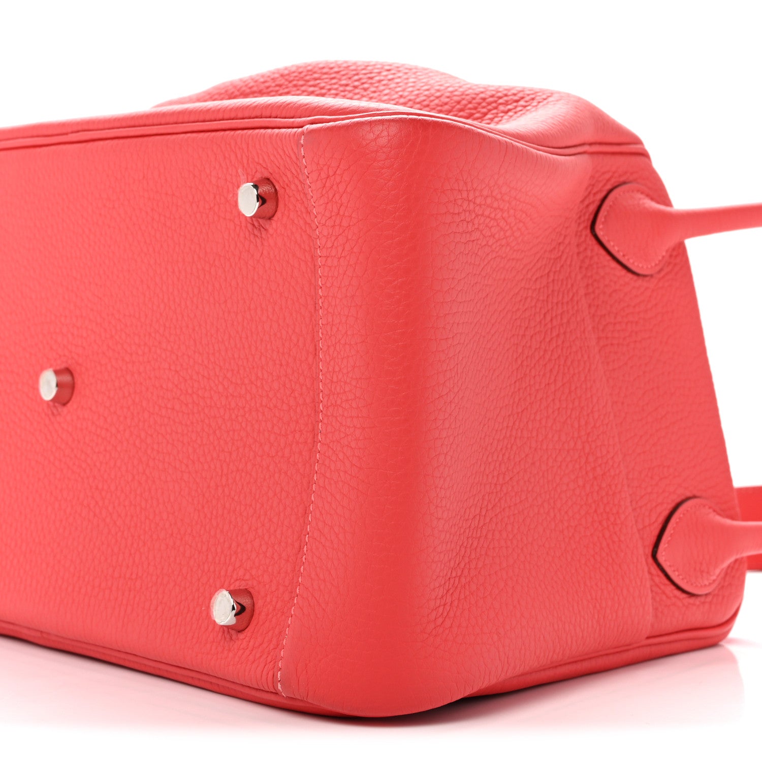 Taurillon Clemence Lindy 34 Rouge Pivoine