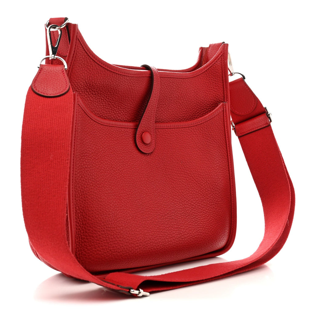 Taurillon Clemence EVELYNE III PM Rouge Casaque