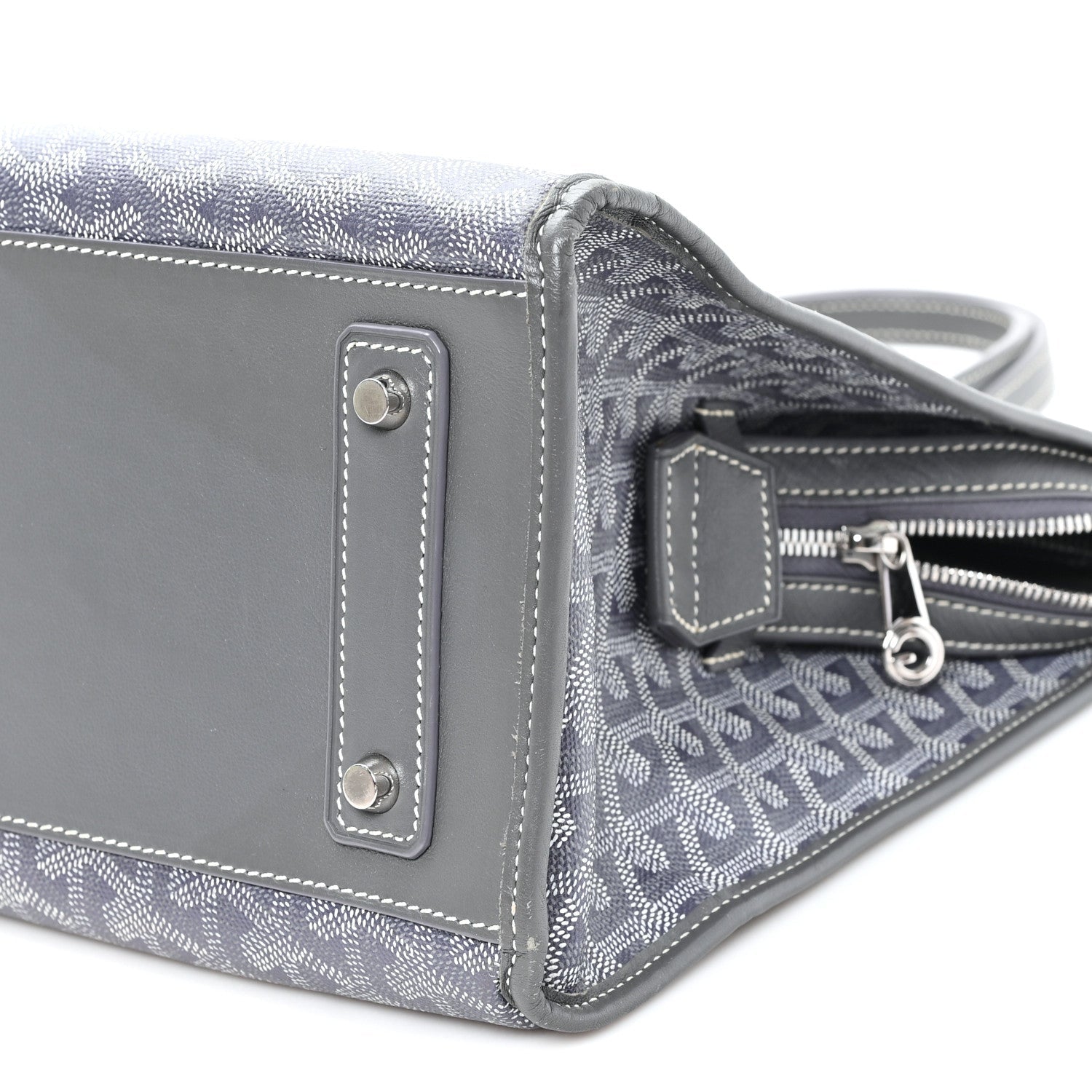 Goyardine Marquises Tote Grey