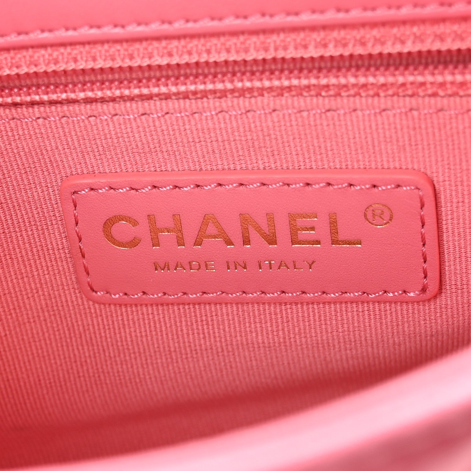 Lambskin Quilted CC Small Dynasty Flap Pink