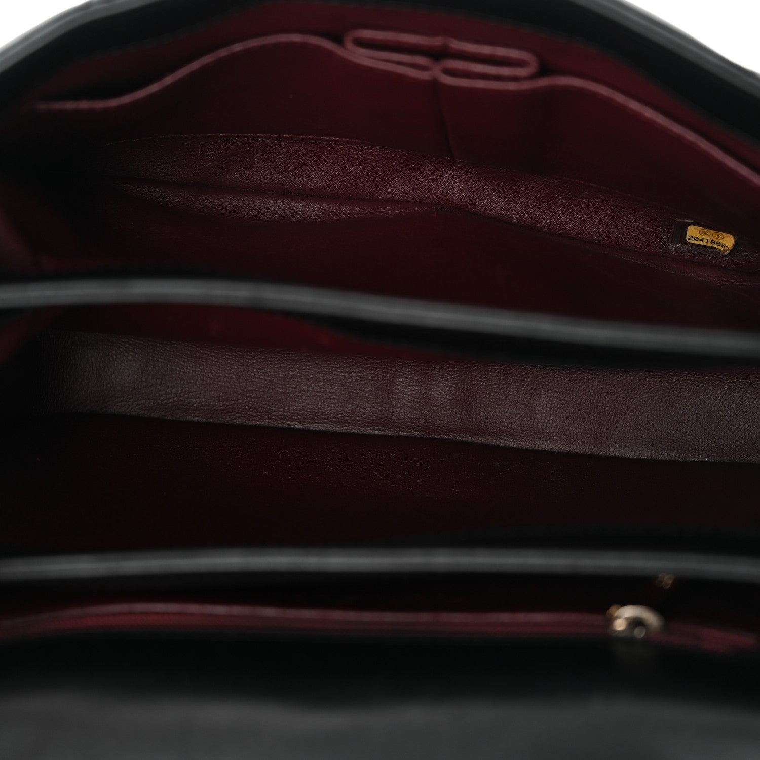 Lambskin Quilted Small Trendy CC Dual Handle Flap Bag Black