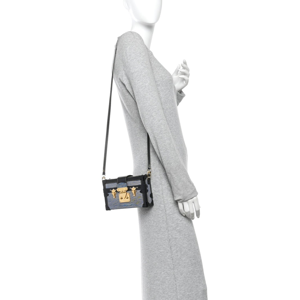 Epi Petite Malle Denim Light