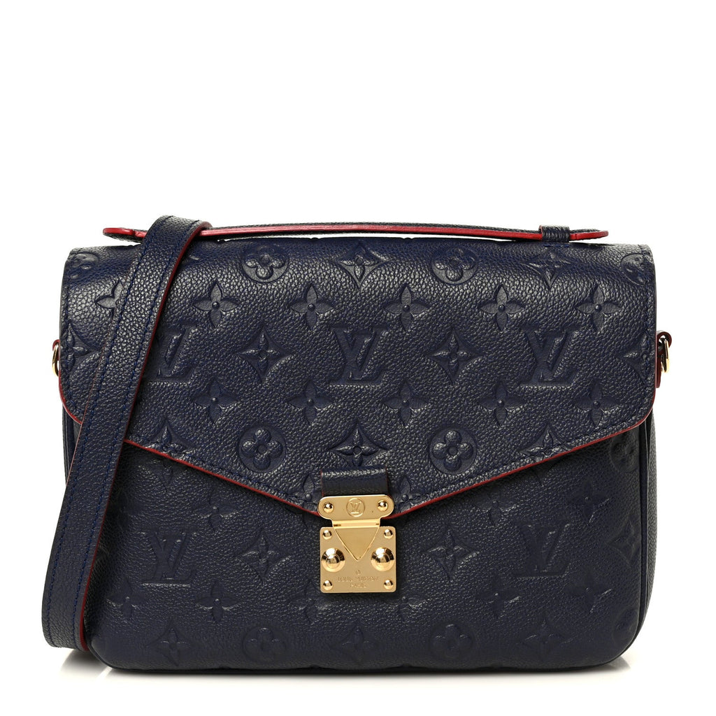 Empreinte Pochette Metis Marine Rouge