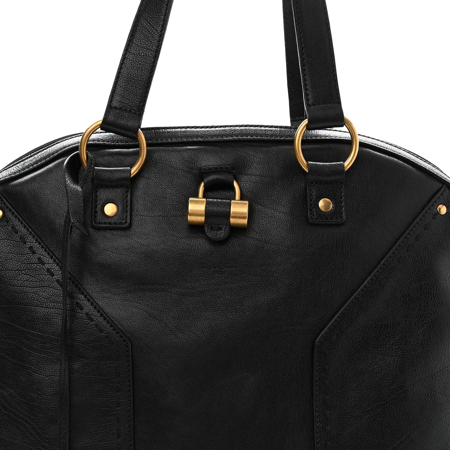 Calfskin Oversized Muse Black