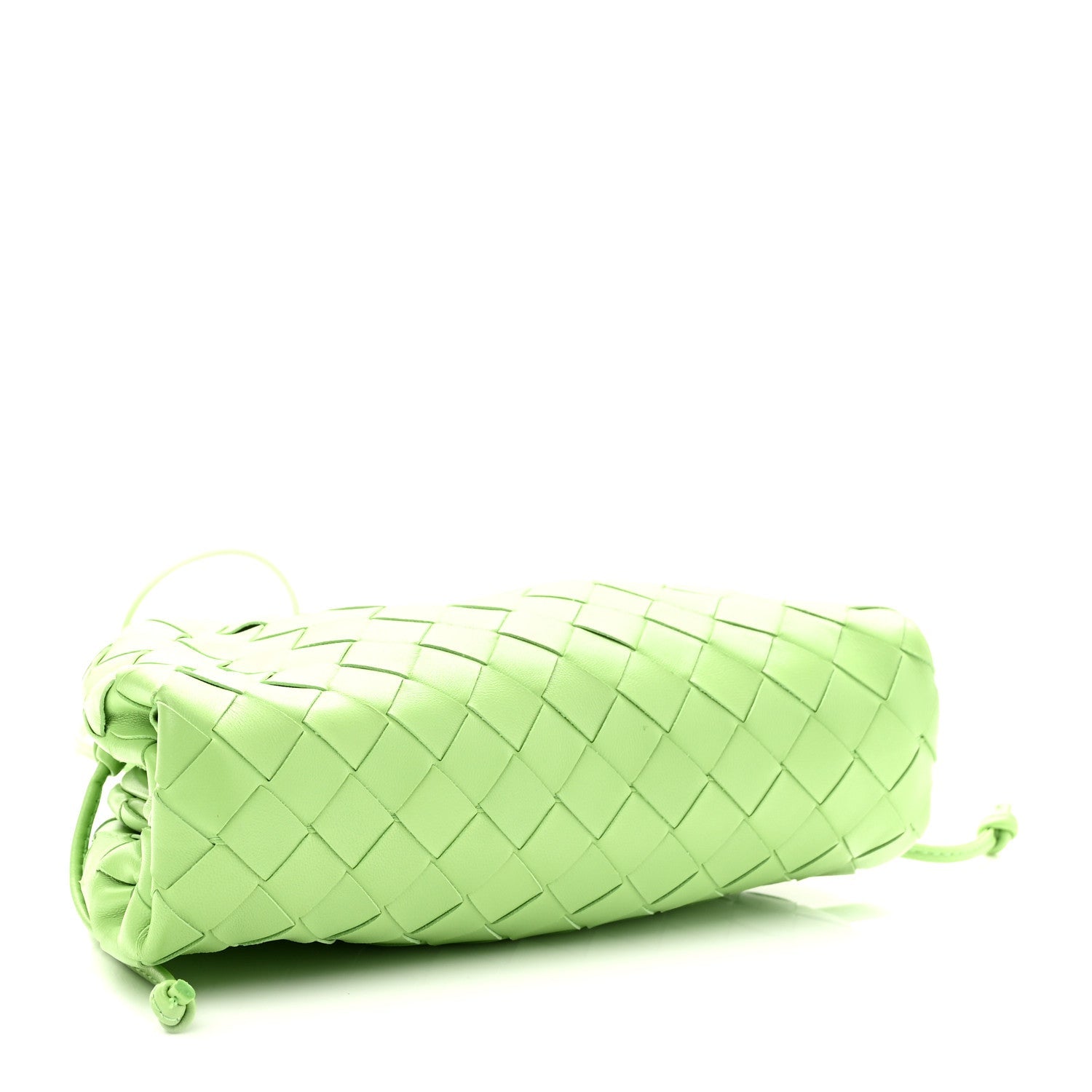 Nappa Intrecciato The Mini Pouch Pistachio