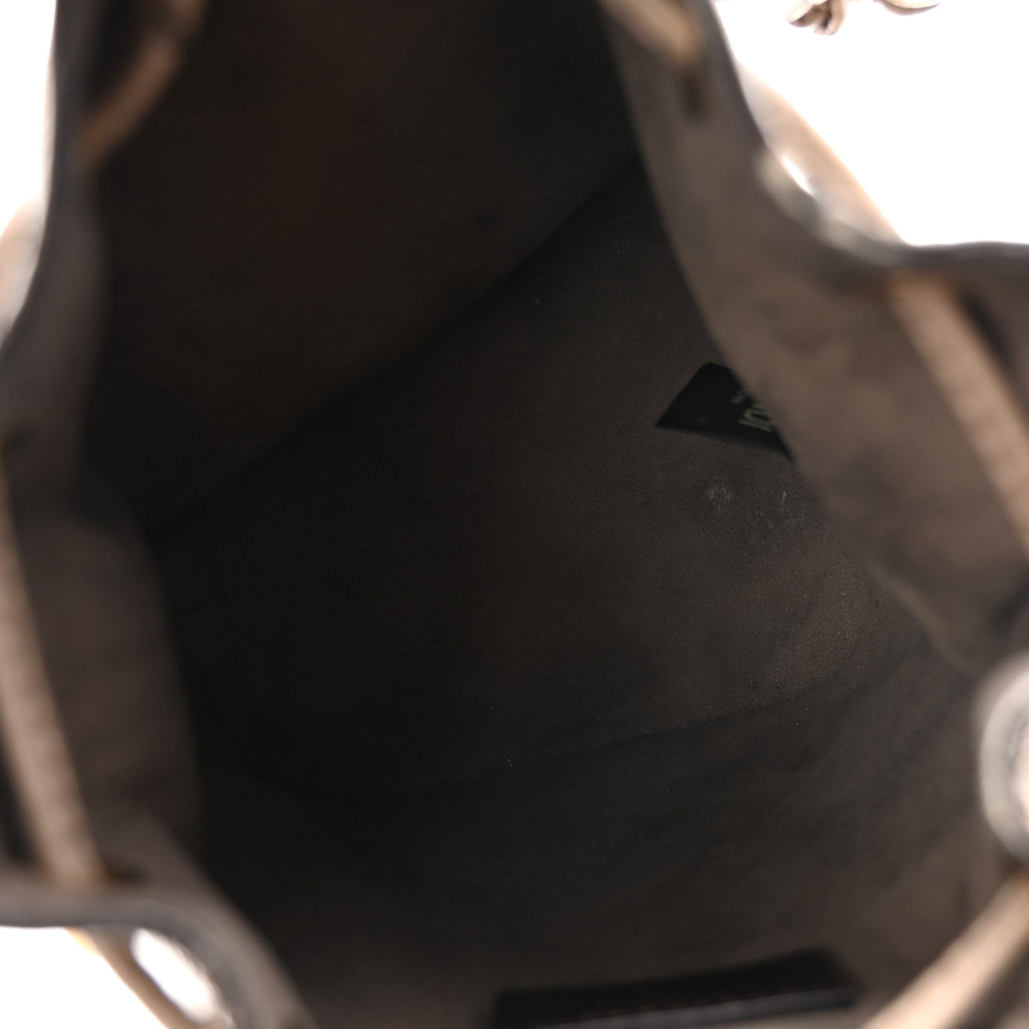 Vitello Cruise F is Fendi Mini Mon Tresor Bucket Bag Tortora