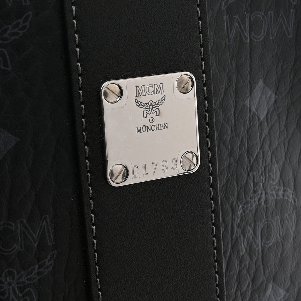 Visetos Medium New Liz Shopper Tote Black