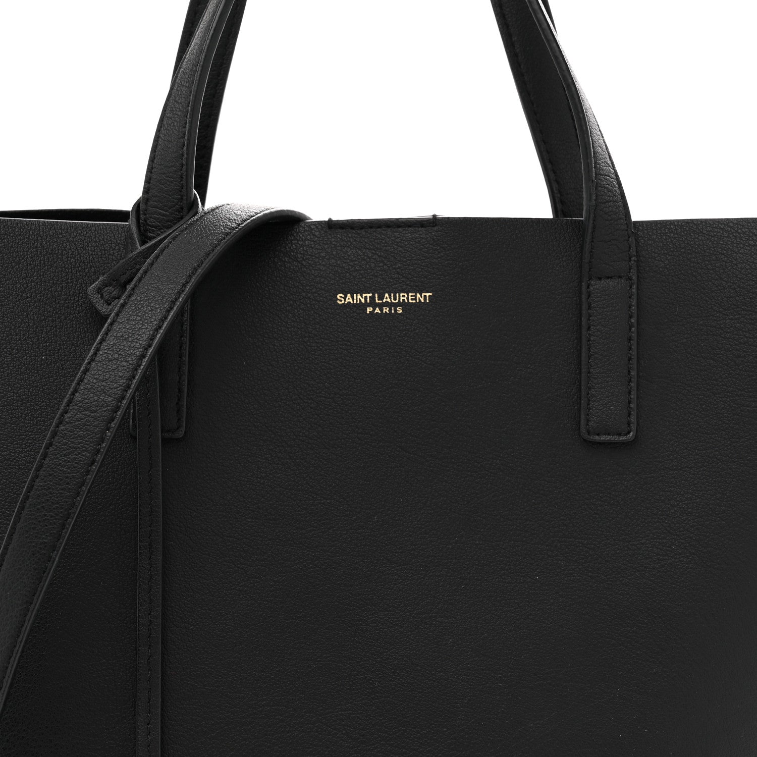 Calfskin Toy Shopping Tote Black
