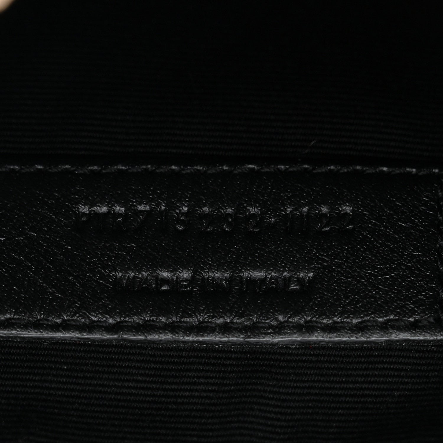 Calfskin Matelasse Monogram Lou Camera Bag Black