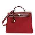 Vache Hunter Toile Herbag Zip 31 PM Rouge H