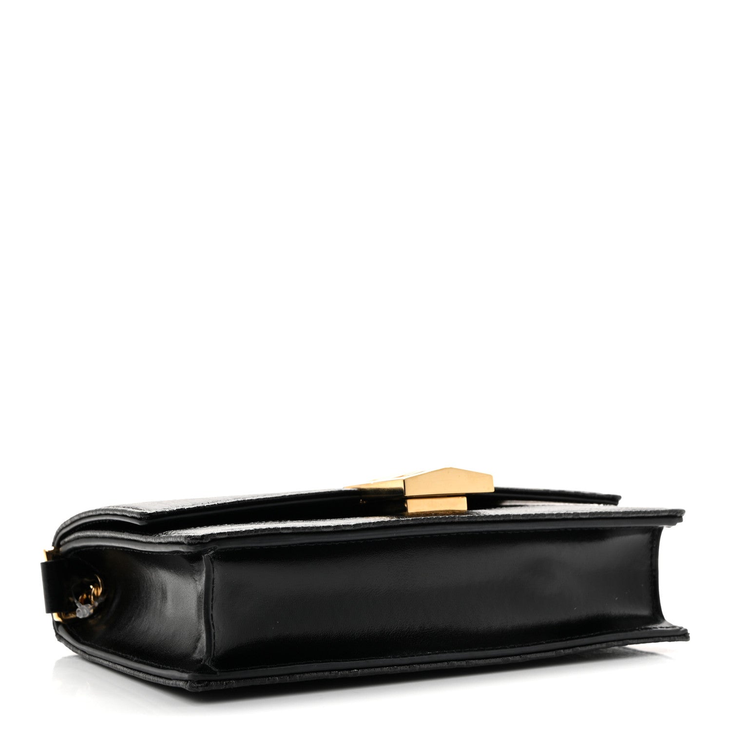 4G Coated Canvas Small Chain Shoulder Bag Black