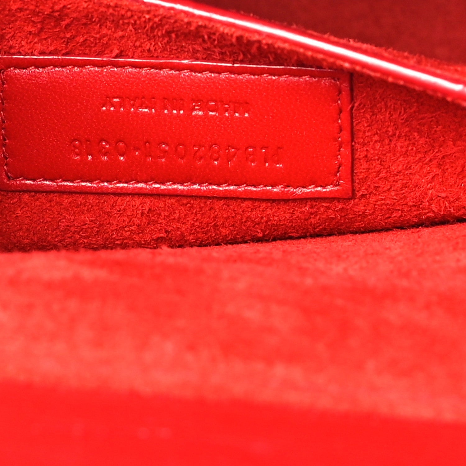 Calfskin Medium Bellechasse Satchel Rouge Eros