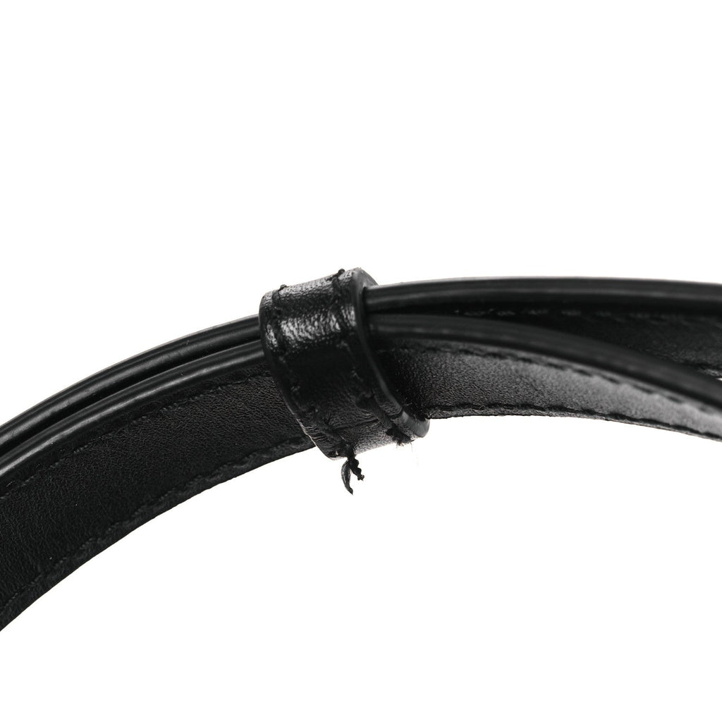 Box Calfskin Micro Bobby Bag Black