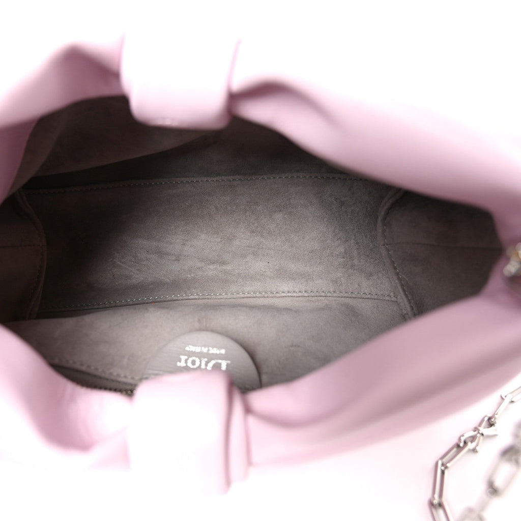 Lambskin Small Bow Bag Rose Songe