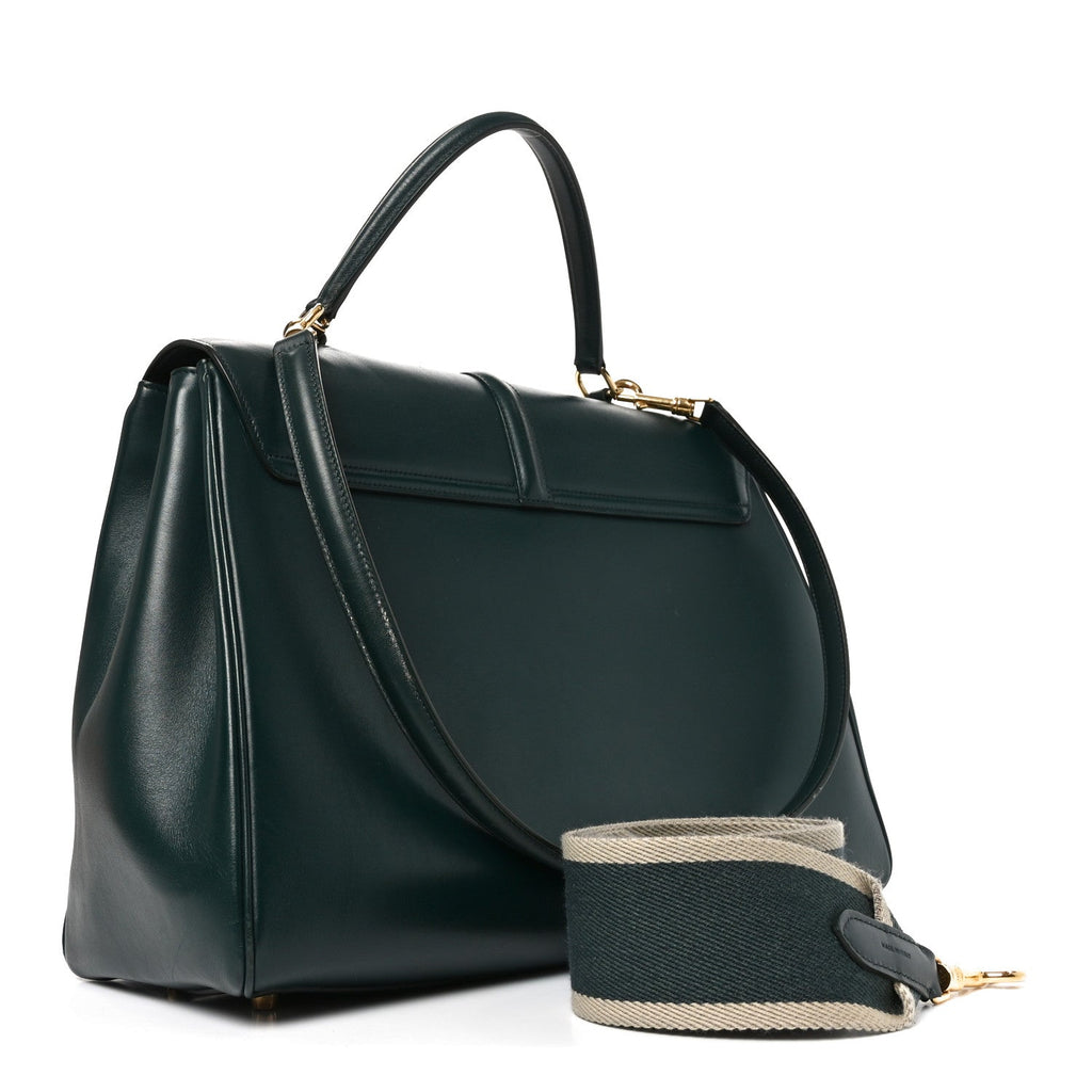 Satinated Calfskin Large 16 Top Handle Bag Amazone Amazone