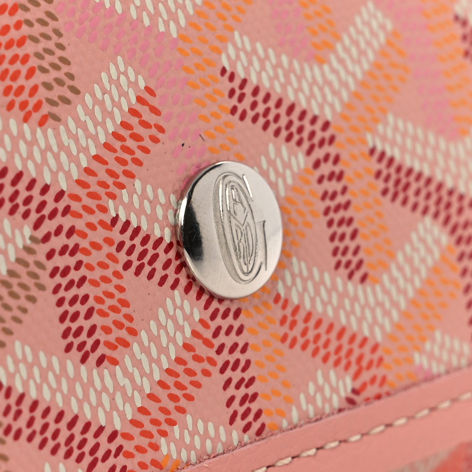 Goyardine Plumet Wallet Clutch Powder Pink