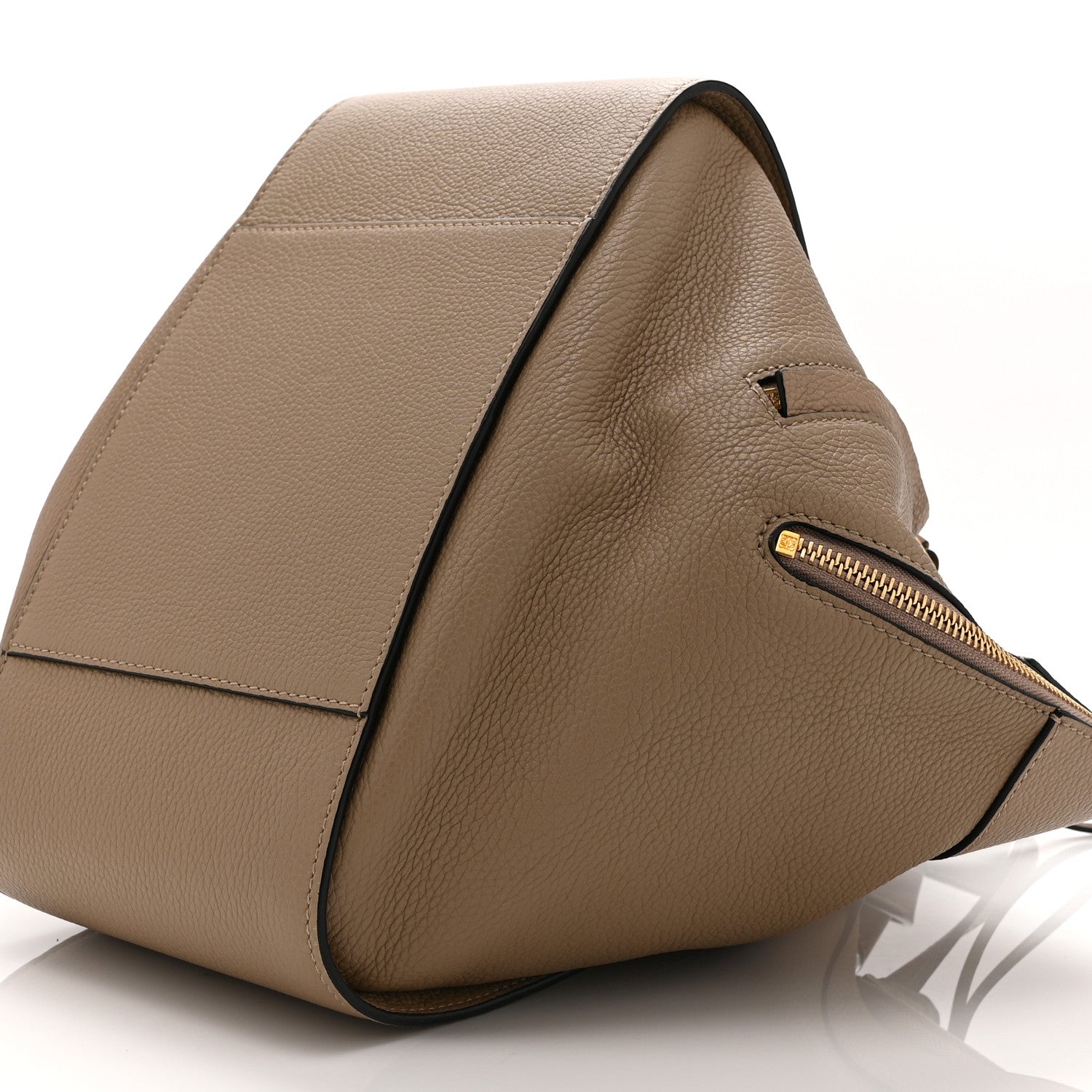 Calfskin Small Hammock Shoulder Bag Sand Mink