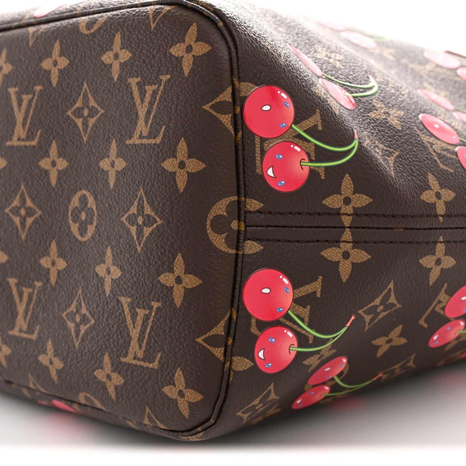 LV X TM Monogram Cerises Neverfull MM