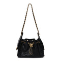 Caviar Quilted Mini Chanel 25 Handbag Black Black