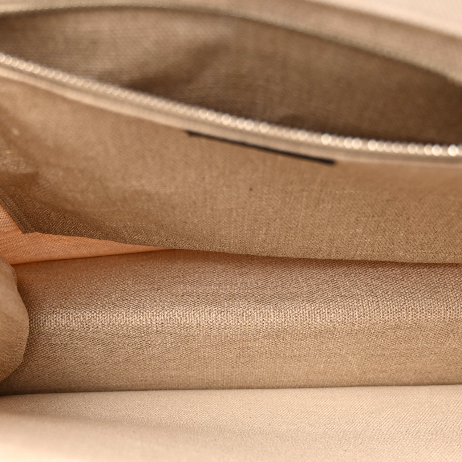 Linen Calfskin Small Rive Gauche Tote Optic White