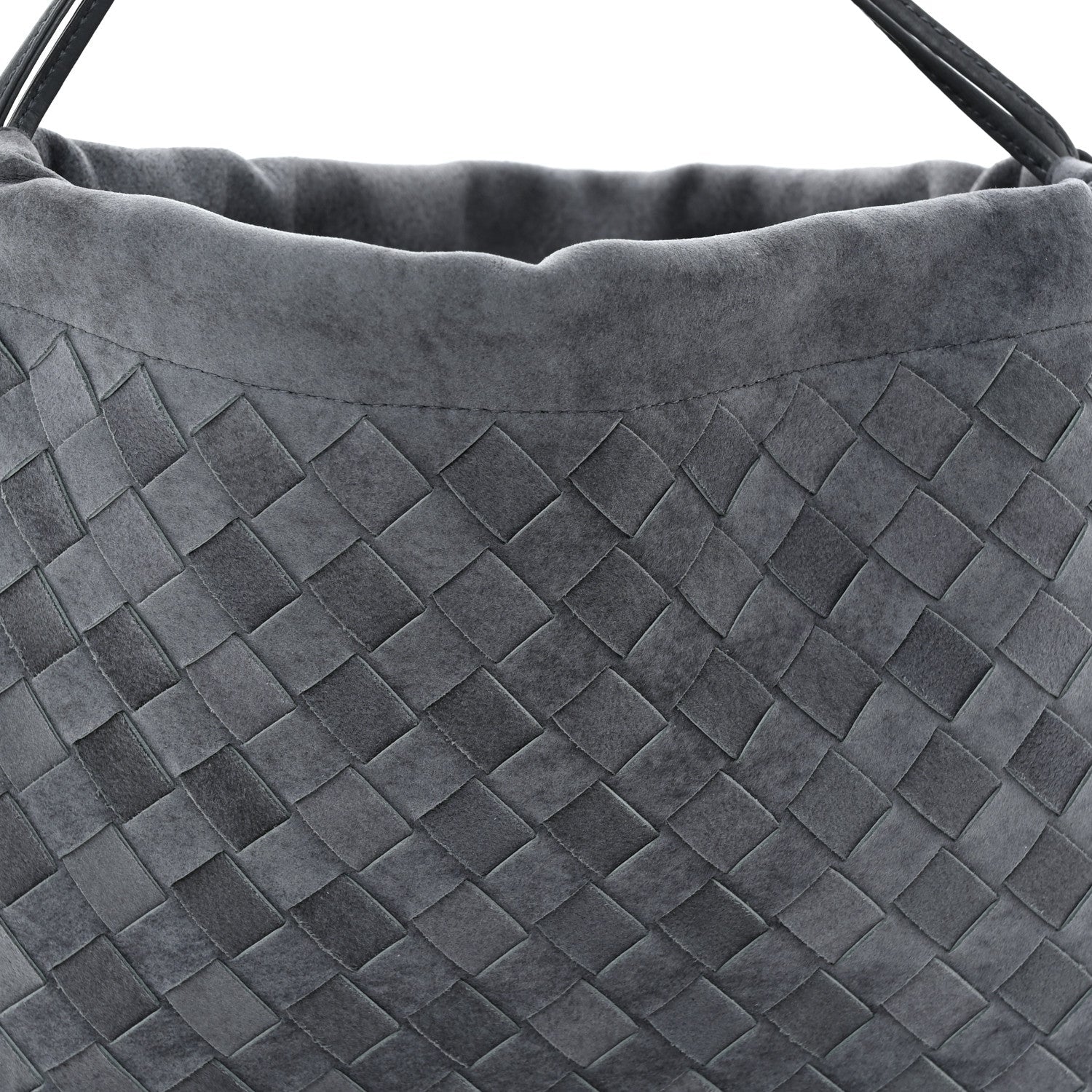 Suede Intrecciato Medium Dustbag Cloudy Indigo