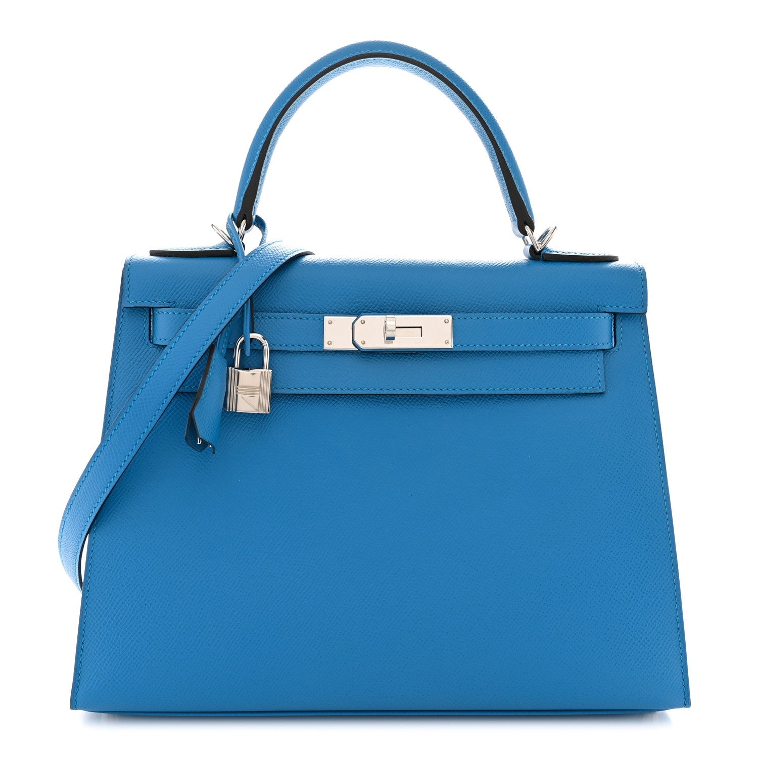 Epsom Kelly Sellier 28 Bleu Zanzibar