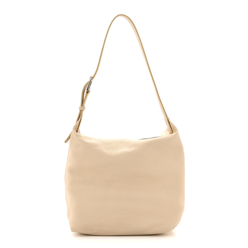 Deerskin Isa Shoulder Bag Porcelain