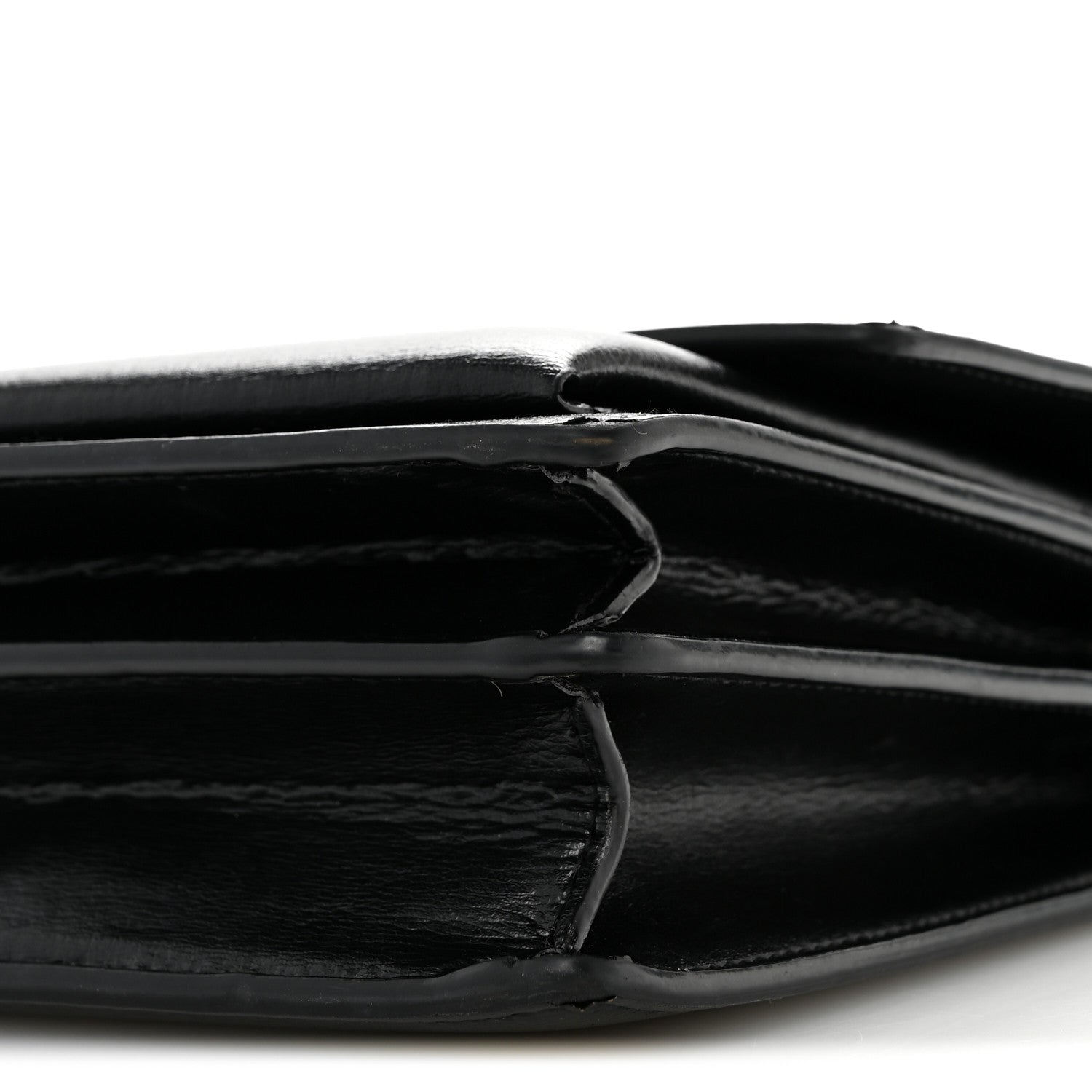 Calfskin Medium Monogram Sunset Satchel Black