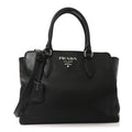 Vitello Phenix Tote Black