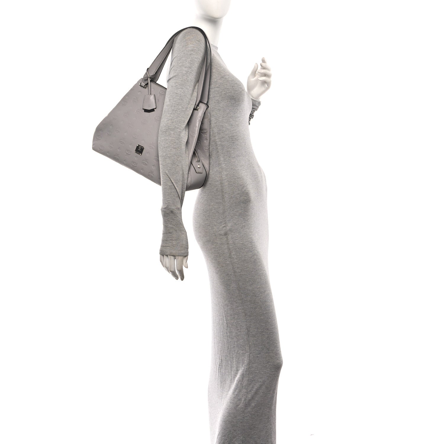 Calfskin Ottomar Monogram Essential Hobo Dove
