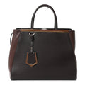 Vitello Elite Flamingo Regular 2Jours Tote Moro Marrone Nocciola
